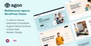 Agon v1.0.5 – Multipurpose Agency WordPress Theme